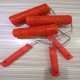 Red decorative effect roller