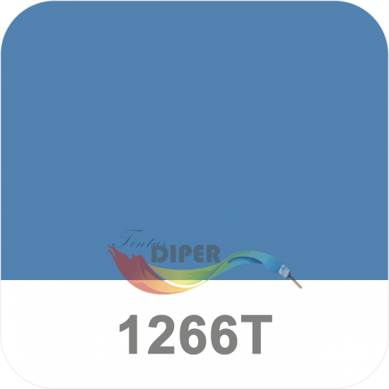 Diper Acrylic Gloss Paint for exterior and interior 1266T (Blue)